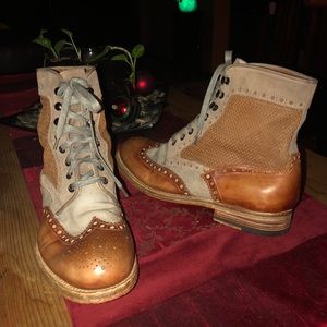 Authentic Santoni Booties.